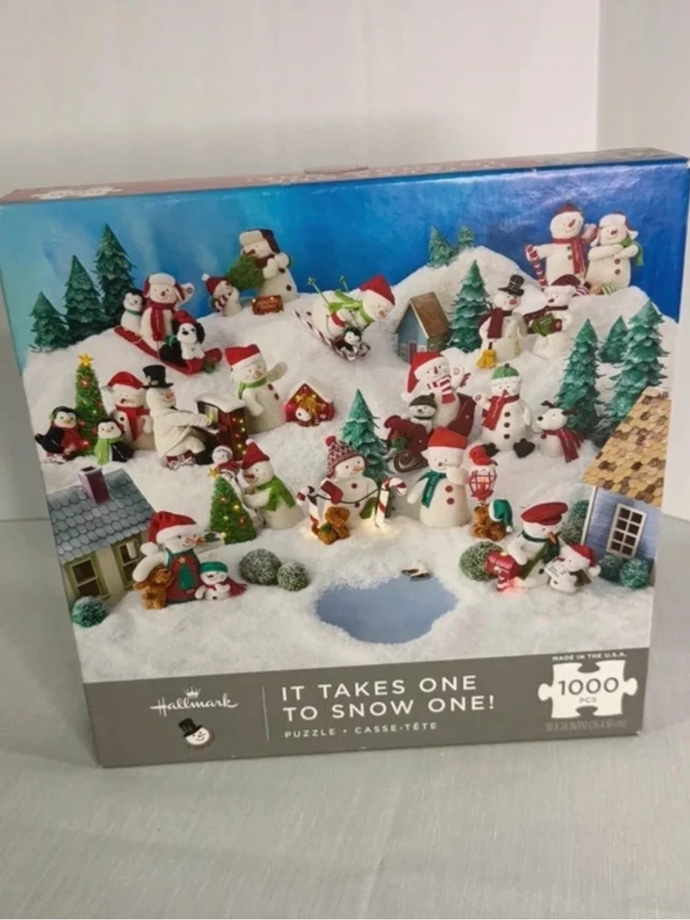 Hallmark It Takes One To Snow One 1000 Piece Christmas Jigsaw Puzzle